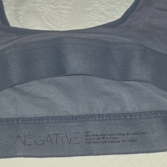 Negative Sieve Bra - Slate Blue Size 3 - Picture 9 of 10
